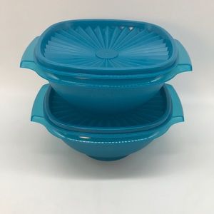 Tupperware Servalier Bowl Set of 2